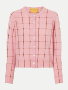 Guest in Residence Cardigan Jane Checker sprinkle/ burnt sienna bei Robert Ley