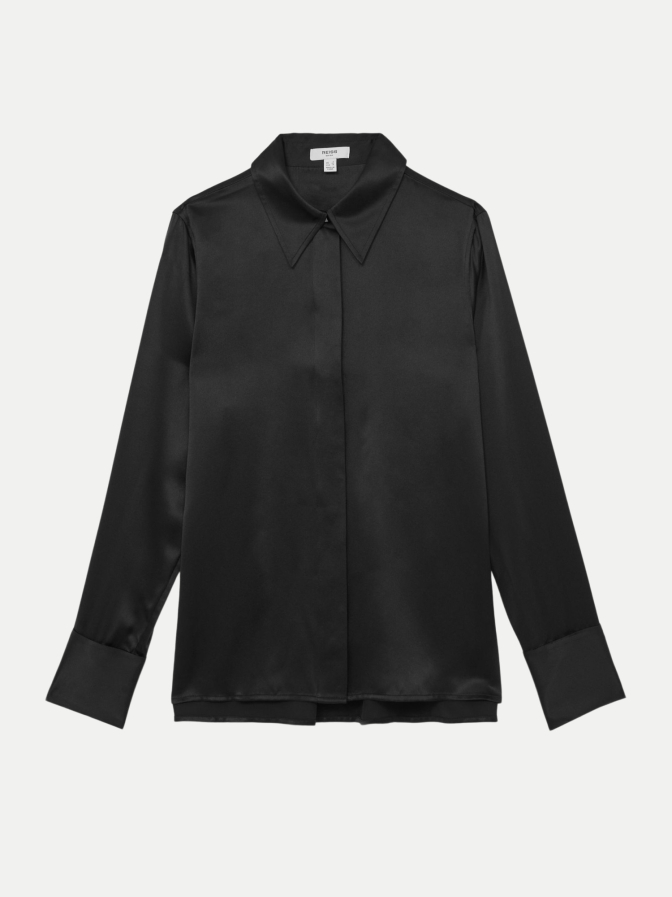 Reiss Seidenbluse Ameira bei Robert Ley