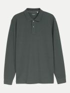 Tom Tailor Casual Piqué-Poloshirt 14406-Darkest Olive bei Robert Ley