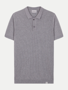 Nowadays Poloshirt in Rippstruktur 151-grey melange bei Robert Ley