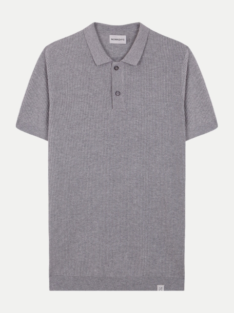 NOWADAYS Poloshirt in Rippstruktur bei Robert Ley