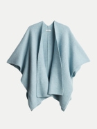 Opus Rippstrickcape Ablanki 60042-dusty aqua bei Robert Ley