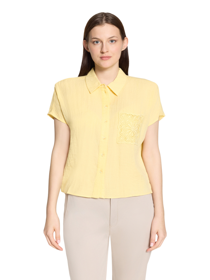 Cartoon Kurzarm-Hemdbluse bei Robert Ley