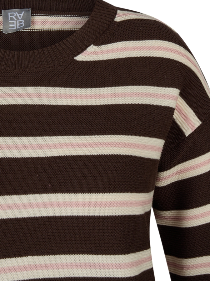 Rabe Moden Strickpullover mit Streifenmuster bei Robert Ley