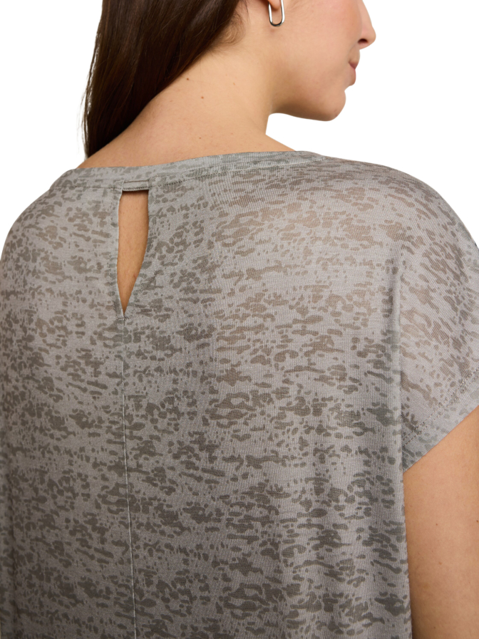 Tom Tailor Casual T-Shirt mit Blumen-Print bei Robert Ley