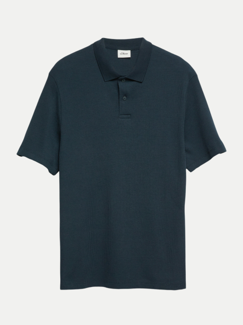 s.Oliver RED LABEL Polo-Shirt strukturiert bei Robert Ley