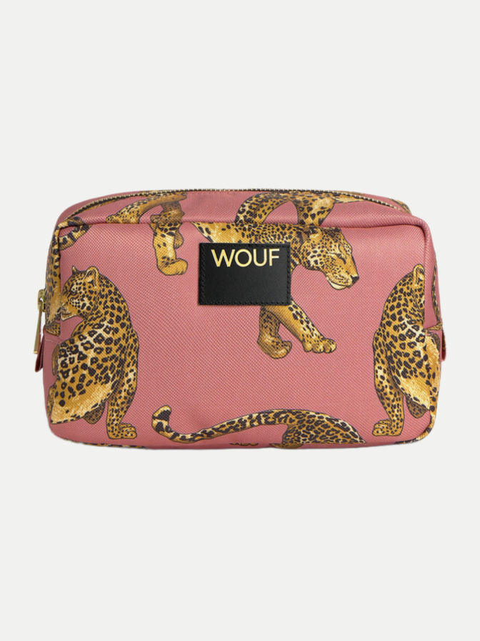 WOUF Kulturtasche  Blush Leopard bei Robert Ley