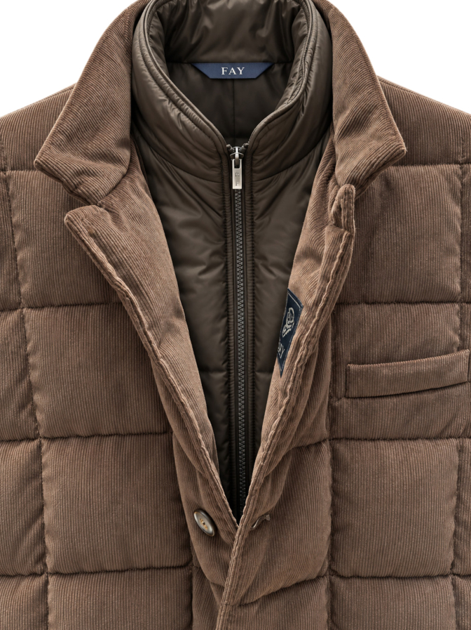 Fay Cordjacke mit Daune bei Robert Ley