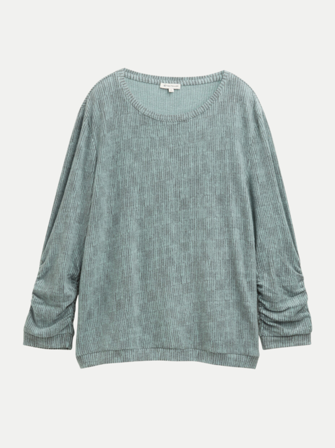 Tom Tailor Casual Langarmshirt mit Print bei Robert Ley