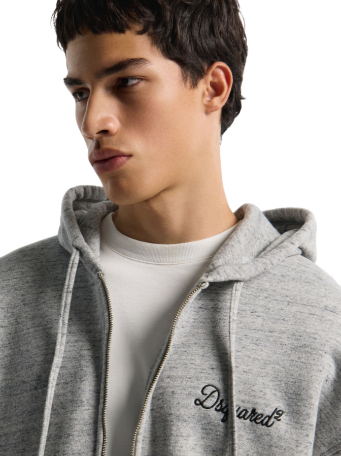 DSQUARED2 Hoodie mit Reißverschluss bei Robert Ley