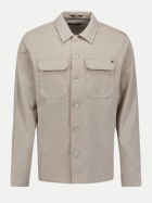 No Excess Overshirt aus Twill 041-Light Brown bei Robert Ley