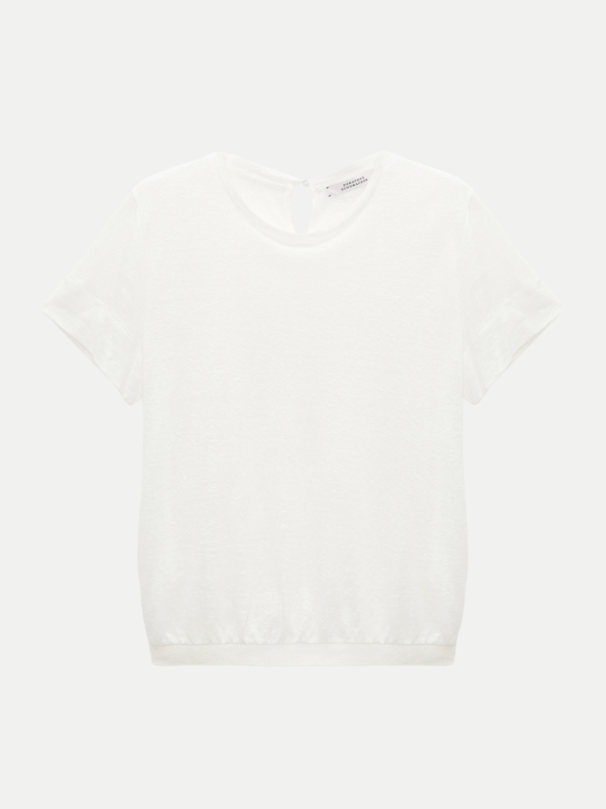 Dorothee Schumacher Bluse mit Strickbündchen bei Robert Ley
