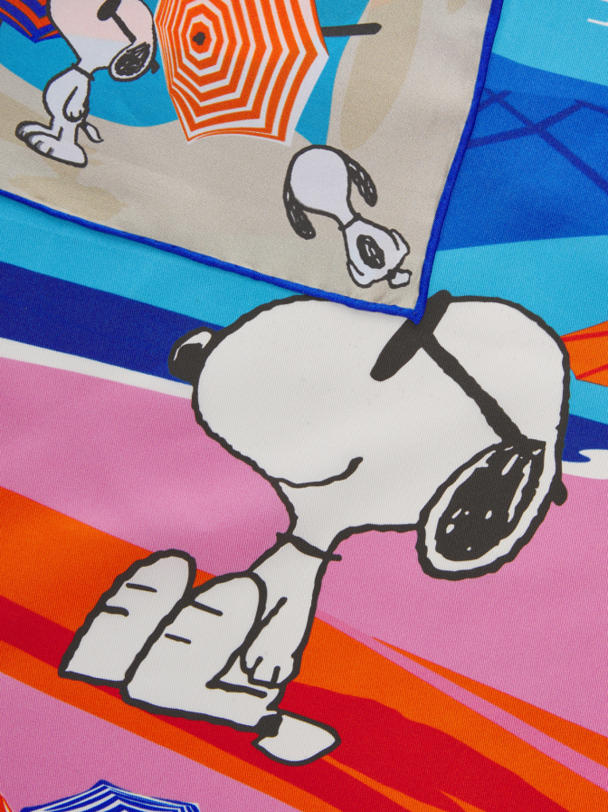 Codello Nicki Tuch mit Snoopy-Motiv 53x53 cm bei Robert Ley