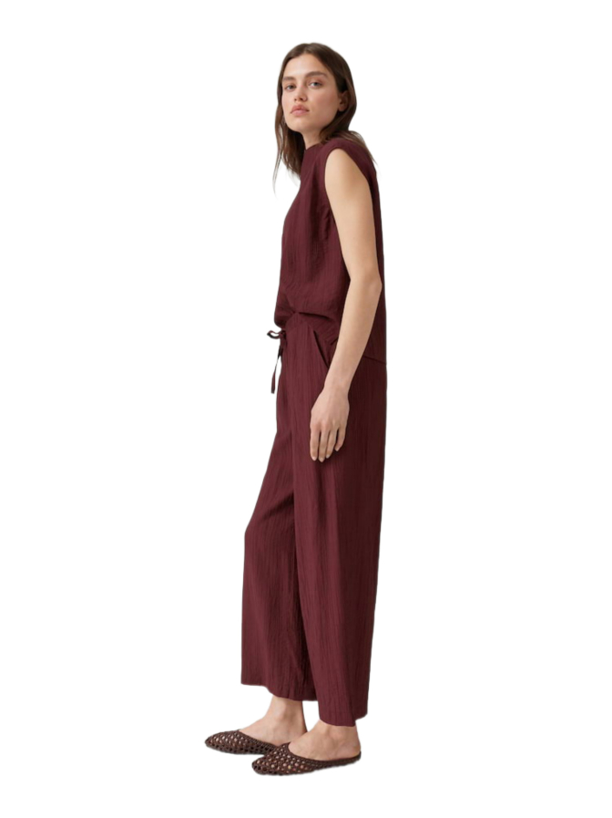 Opus Wide-Leg Hose Marou crinkled bei Robert Ley