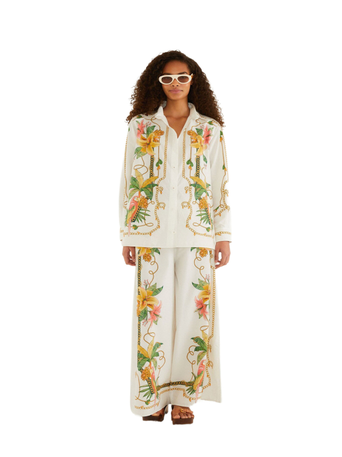 Farm Rio Langarmhemd Tropical Royalty bei Robert Ley