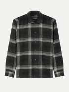 Marc O'Polo Overshirt mit Karomuster 0542-Dark Grey_Multi_11 bei Robert Ley