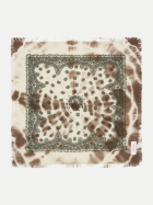 Purschoen Bandana-Tuch 60 × 60 cm 8244-fenetre tie dye hellbeige-dark bei Robert Ley