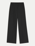 HUGO Hose aus Stretch-Gewebe mit weitem Bein Himia 2 001-Black bei Robert Ley