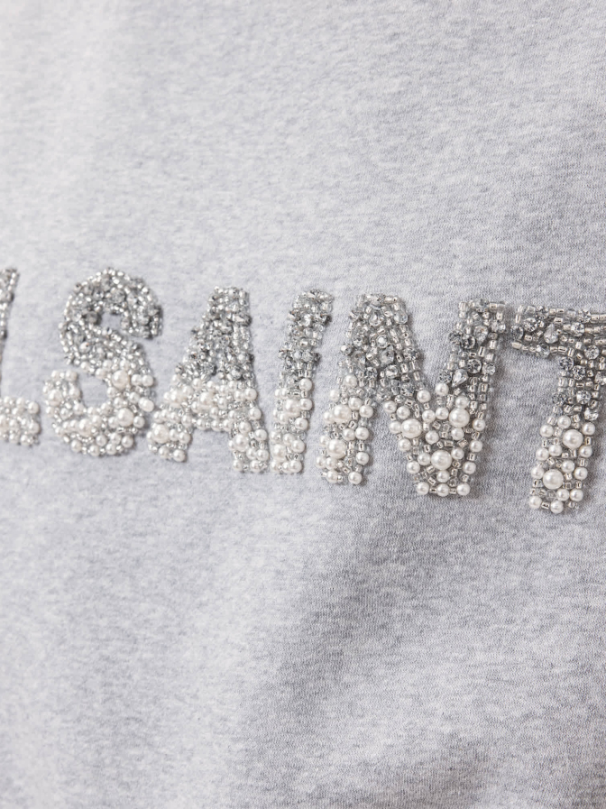 ALLSAINTS Oversized Sweater Separo mit Perlenbesatz bei Robert Ley
