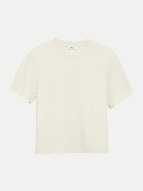 s.Oliver RED LABEL Cropped T-Shirt bei Robert Ley