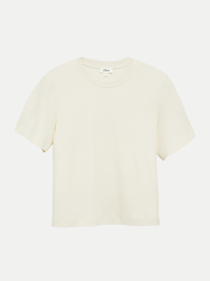 s.Oliver RED LABEL Cropped T-Shirt bei Robert Ley