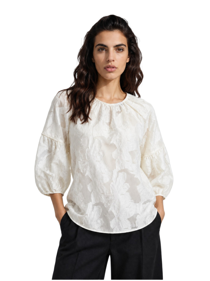 Milano Italy Blusenshirt aus Jaquard bei Robert Ley