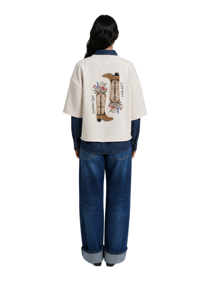 Smith & Soul Cropped Sweatshirt bei Robert Ley