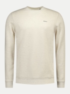 NZA New Zealand Auckland Baumwollpullover 1131-SOFT IVORY MELANGE bei Robert Ley