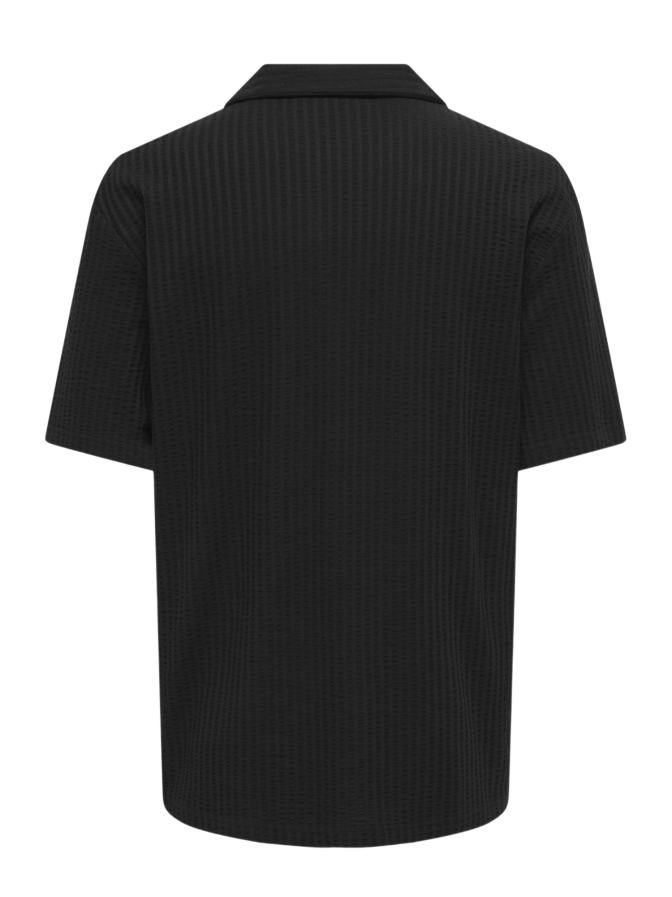 Only & Sons Seersucker Polohemd bei Robert Ley