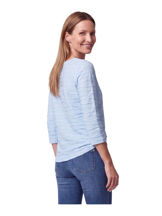Rabe Moden Langarmshirt mit Struktur-Muster bei Robert Ley