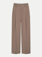 Rossi Bundfaltenhose Noa 614-Toffee bei Robert Ley