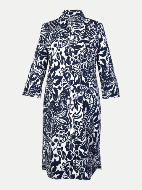 White Label Hemdblusenkleid Paisleyblumen bei Robert Ley
