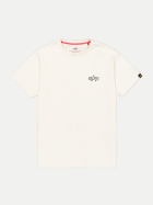 Alpha Industries T-Shirt mit Back-Signature 300-vintagewhite bei Robert Ley