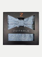 Zuitable Box mit Fliege & Einstecktuch 610-Lt. Blue bei Robert Ley