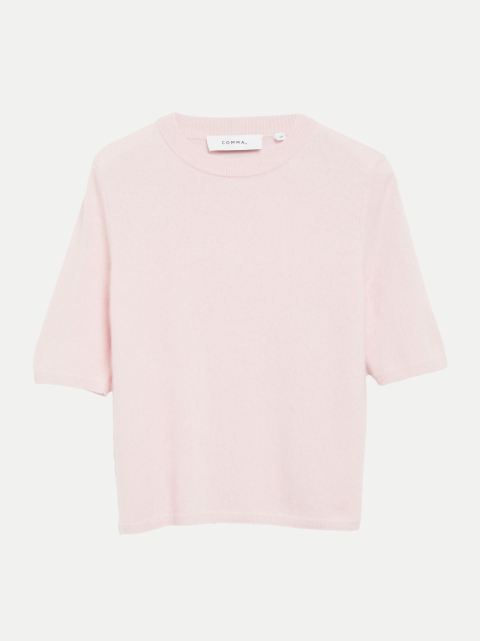 Comma Kurzarmpullover aus reiner Wolle bei Robert Ley