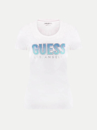 Guess T-Shirt mit Logoprint g011-pure white bei Robert Ley