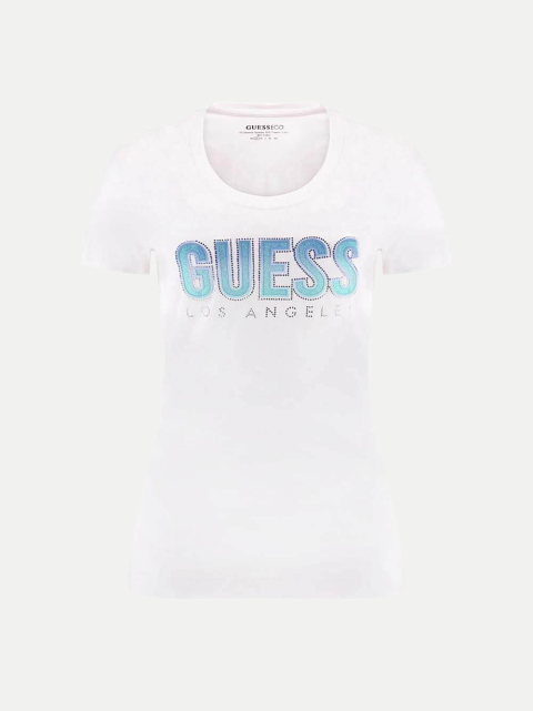 Guess T-Shirt mit Logoprint bei Robert Ley
