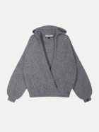 10 Days Strickpullover mit Kapuze 4004-grey melee bei Robert Ley