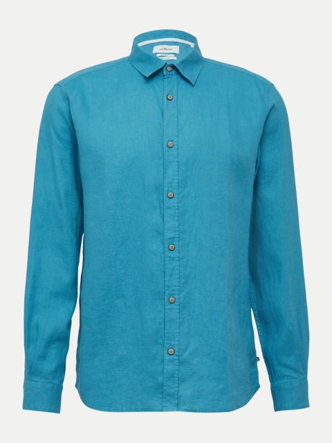 s.Oliver RED LABEL Regular-Fit Leinenhemd bei Robert Ley