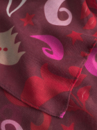Codello Schal mit winterlichen Motiven RED3-rot bei Robert Ley