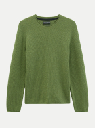 Marc O'Polo Pullover Regular aus weichem Wolle-Mix mit Viskose 3235-Forest Dust bei Robert Ley