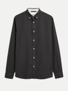 ARMEDANGELS Flannel-Hemd ARAAMO 214-anthrazit melange bei Robert Ley