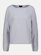 Monari Strickpullover mit Schmuckakzenten 701-cold sky bei Robert Ley