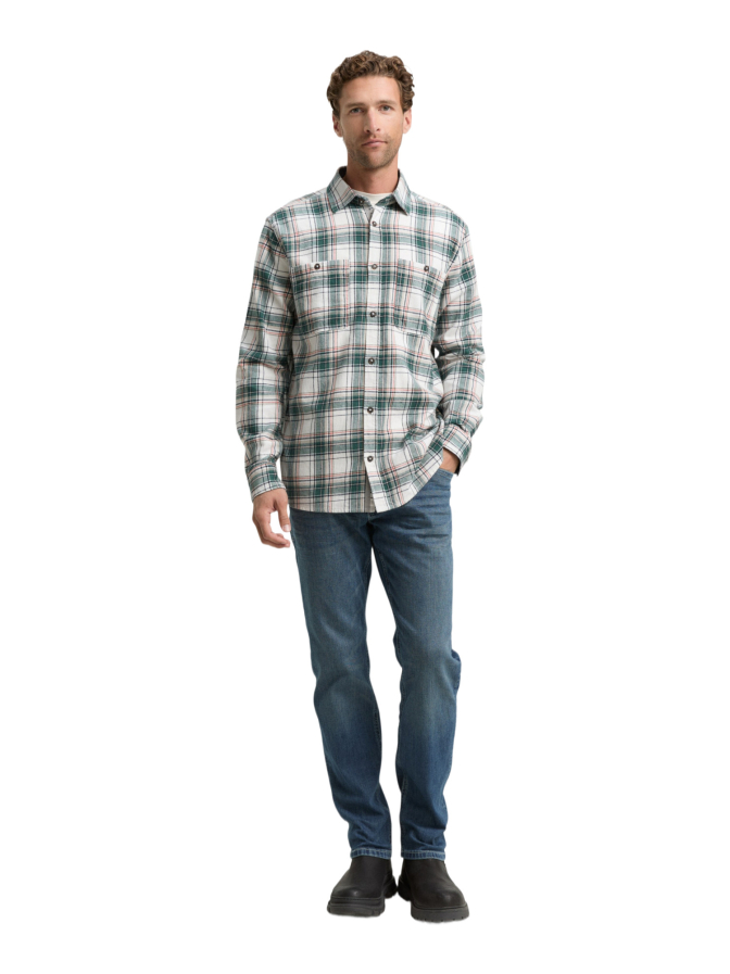 Tom Tailor Casual Comfort-Fit Flanell-Hemd mit Karomuster bei Robert Ley