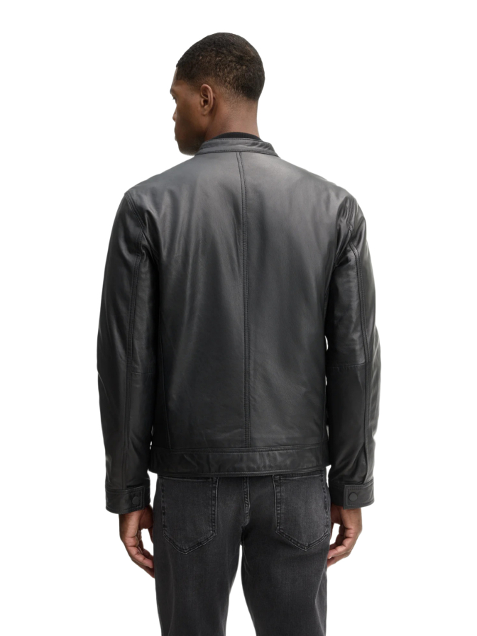 Strellson Bikerjacke Jace-W aus Lammnappa bei Robert Ley