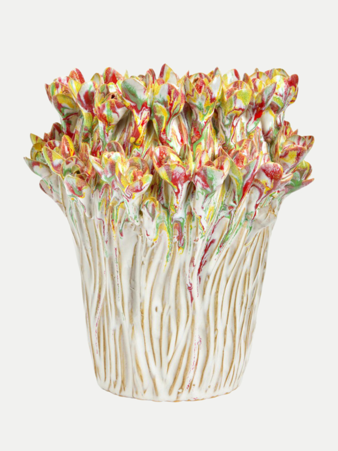 G.WURM Vase aus Steingut 22x24x22 bei Robert Ley