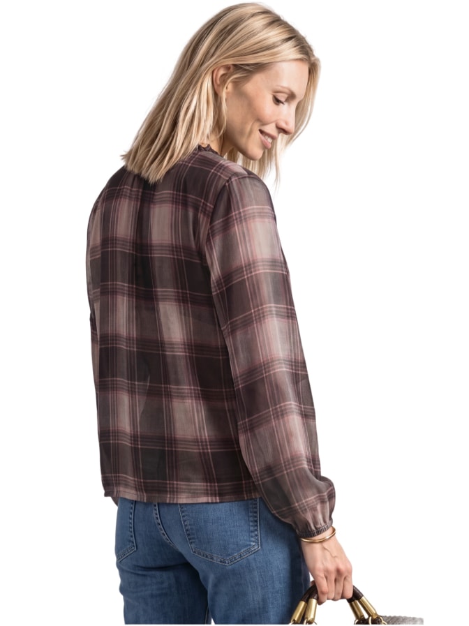 Street One Tunika Bluse kariert bei Robert Ley