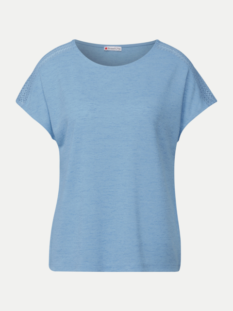 Street One T-Shirt mit Spitzendetail bei Robert Ley