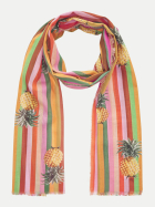 Codello Schal mit Ananas-Print RED2-rot bei Robert Ley