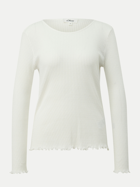 s.Oliver RED LABEL Slim-Fit Langarmshirt bei Robert Ley